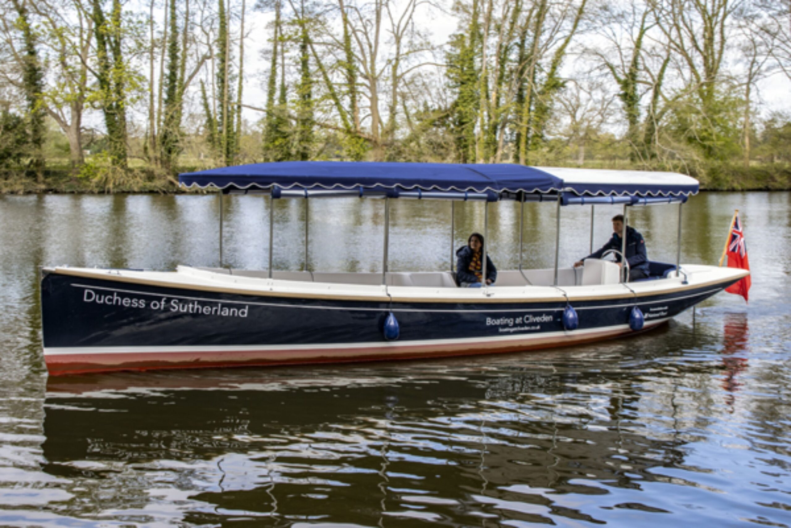 Boating at Cliveden